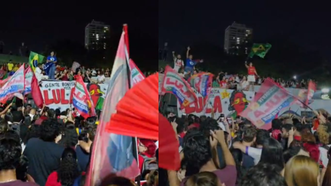 Apoiadores de Lula e estudantes fazem ato em Goiânia com defesa da democracia e fim da escala 6×1