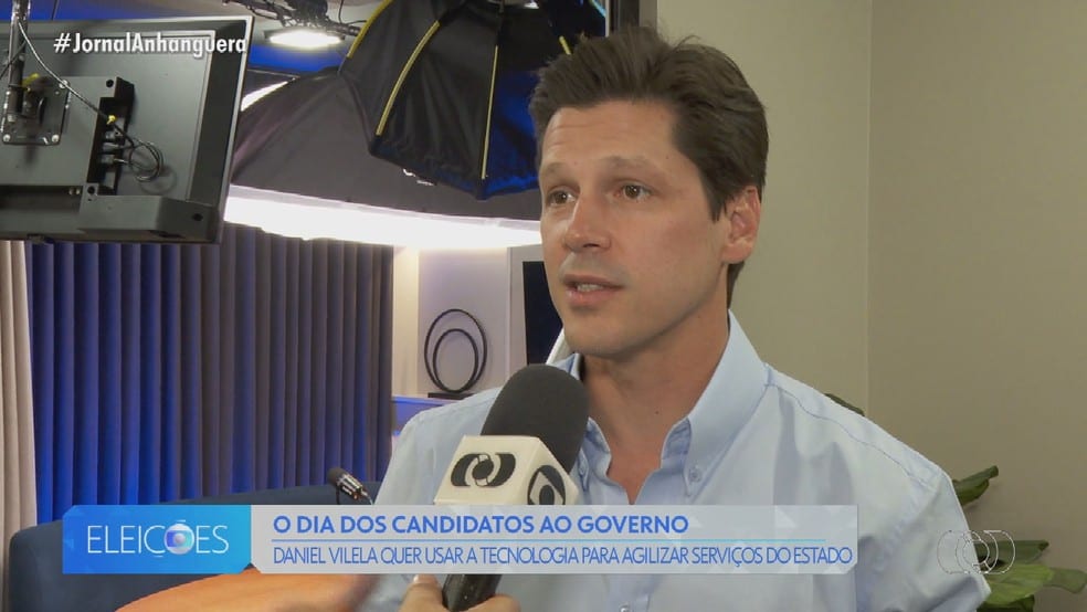 Daniel Vilela propõe ampliar uso de tecnologia na gestão de Goiás