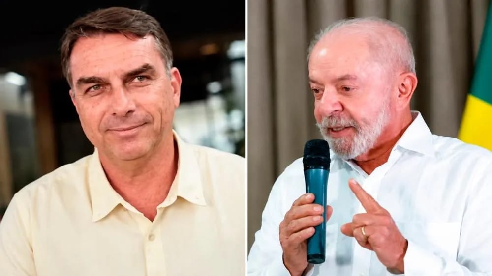 PoderData/AYA: Flávio Bolsonaro e Lula empatam com 50% dos votos válidos no segundo turno