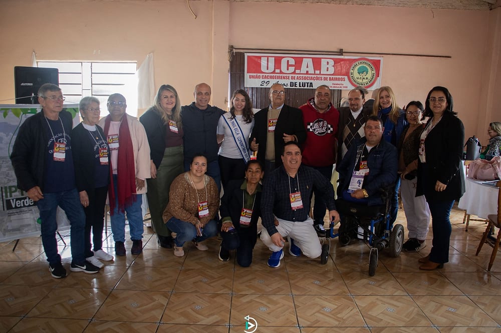 Congresso da UCAB reúne lideranças e representantes de bairros em Cachoeira do Sul
