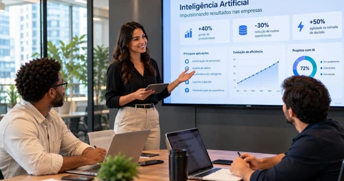 IA avança nas empresas, mas só 7% a integram à estratégia