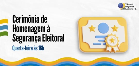 TRE-PE homenageia 178 policiais por serviços à segurança eleitoral