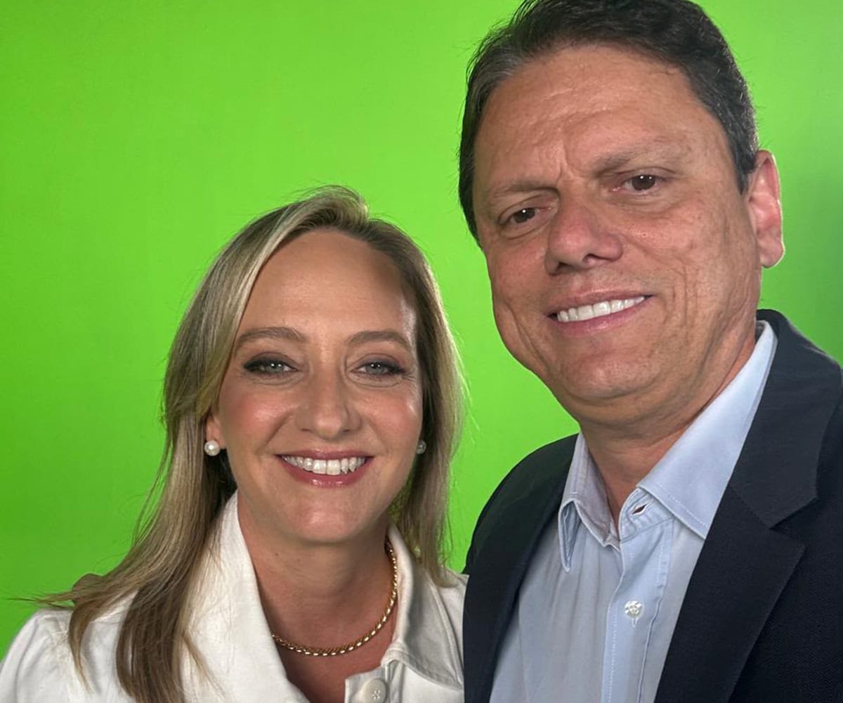 Tarcísio de Freitas declara apoio a Alessandra Gonzaga para deputada federal