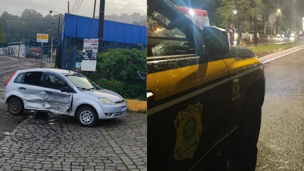 BR-116 registra atropelamento grave e colisão entre veículos em Caxias do Sul