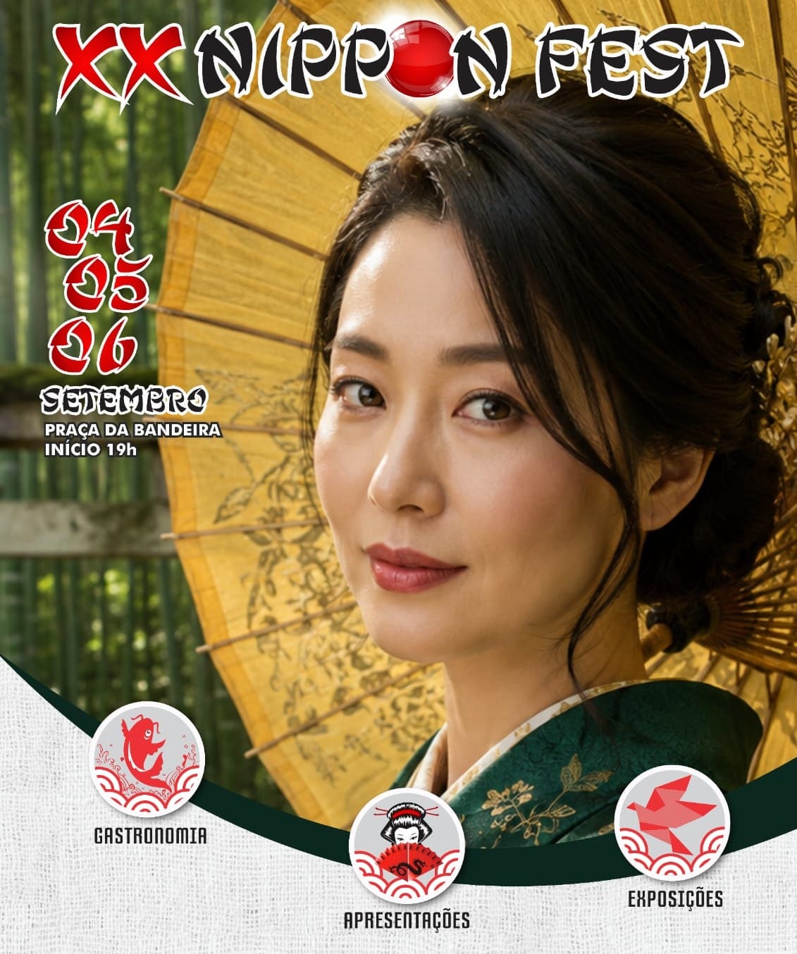 Nippon Fest chega à 20ª edição celebrando a cultura nipo-brasileira em Tupã