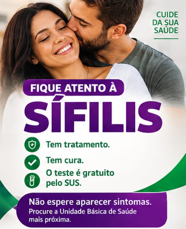 OUTUBRO VERDE – Prefeitura de Sinop reforça prevenção à sífilis com capacitações, testagem e atendimento especializado