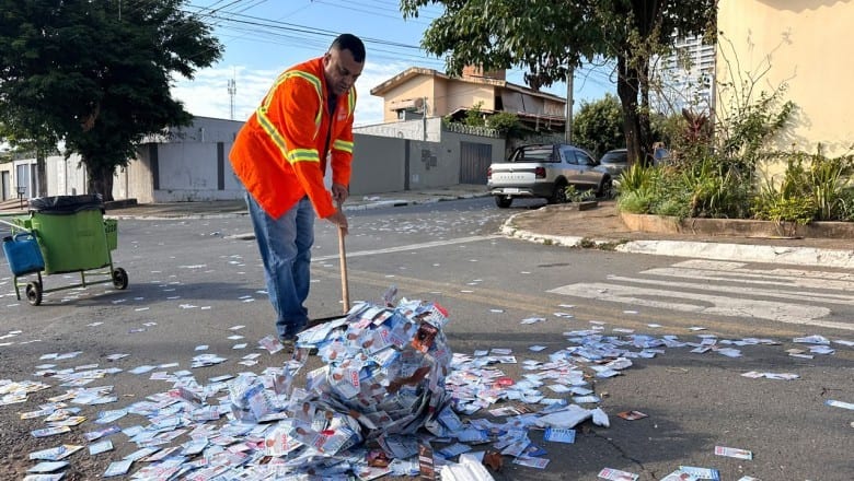 Comurg recolhe 1,5 tonelada de resíduos após primeiro turno das eleições