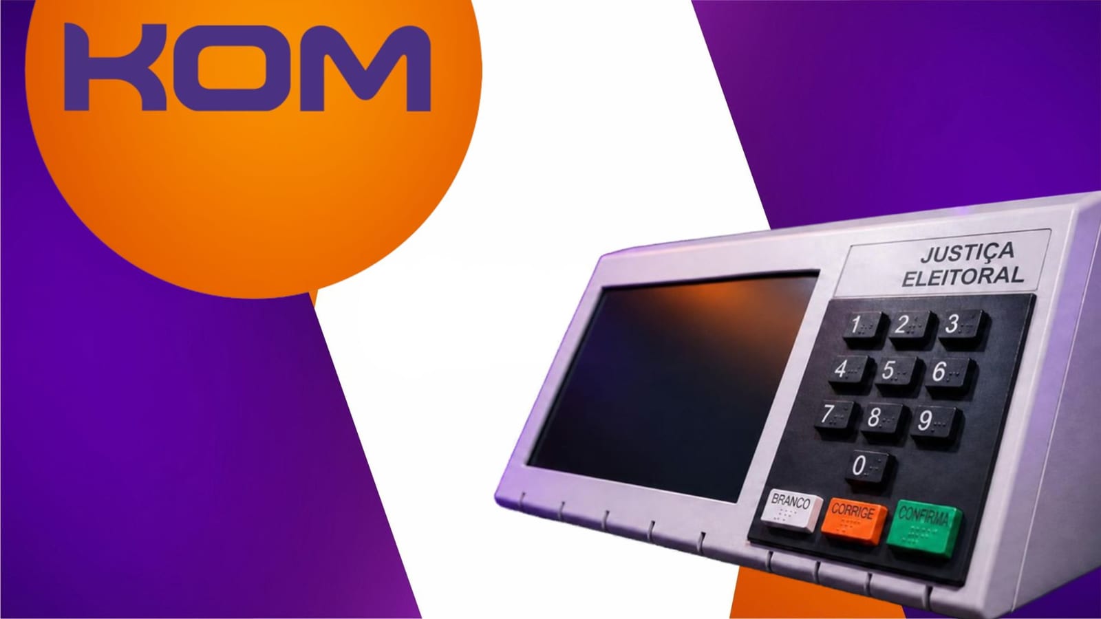 KOM FM e TV prepara cobertura especial e ao vivo para as Eleições 2026