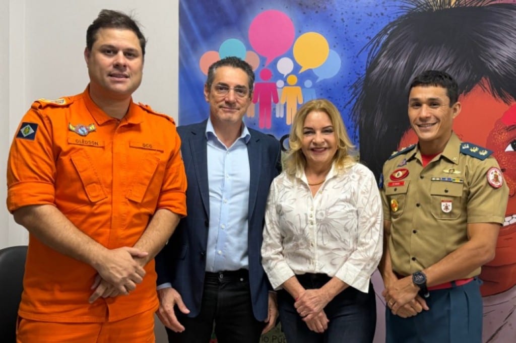 Bombeiros apresentam ao MPMT sistema e resultados no combate a incêndios