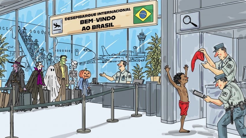 Protestos no topo do mundo