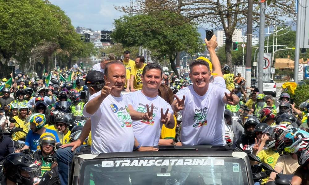 Governadores do Sul vão a Curitiba para ato em apoio a Flávio Bolsonaro