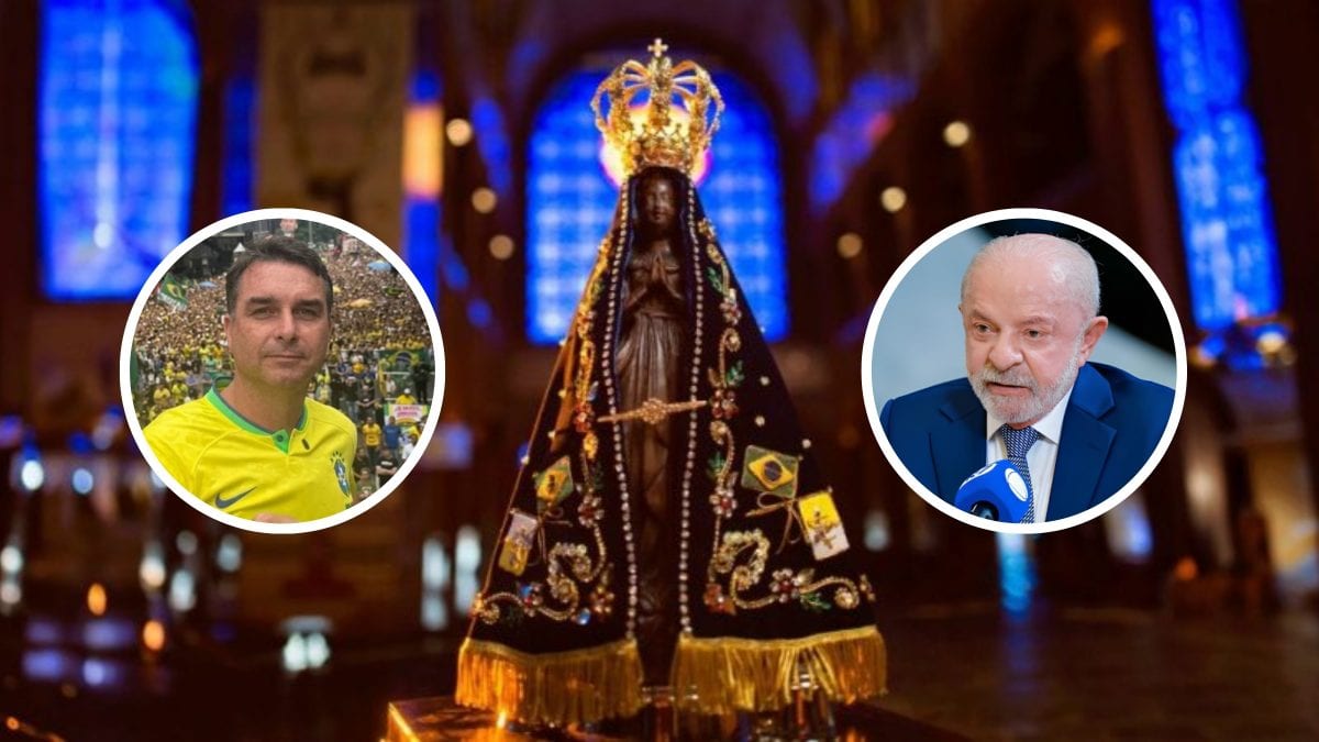 Flávio Bolsonaro vence em 8 de 10 cidades que levam Nossa Senhora Aparecida no nome; veja onde Lula ganhou e onde houve
