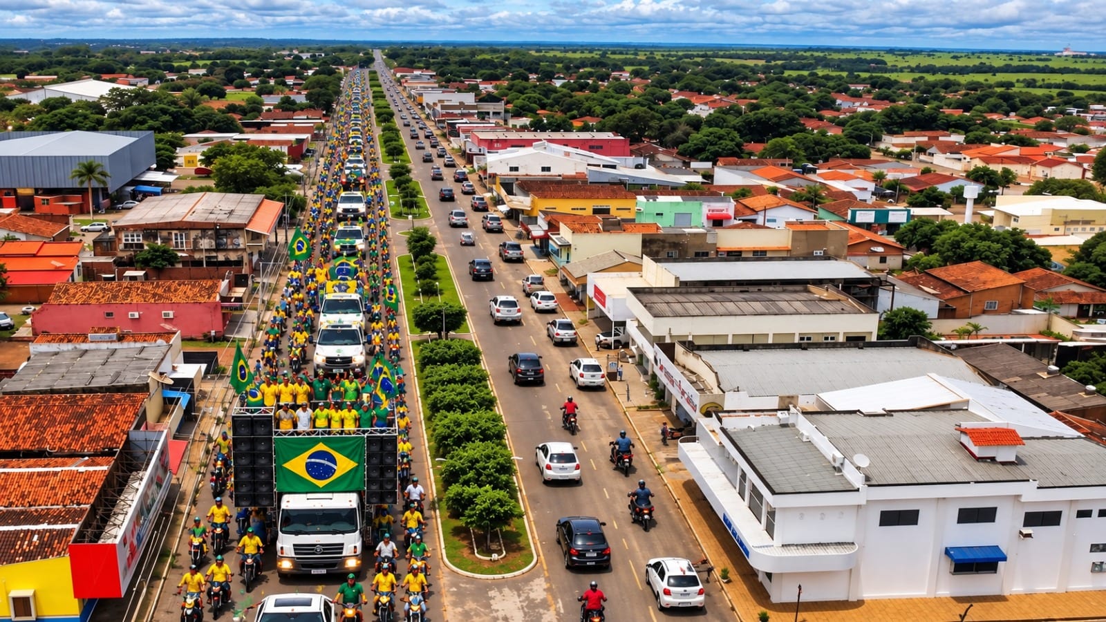 Carreata pró‑Flávio Bolsonaro em Formoso do Araguaia será nesta quinta, 1º de outubro