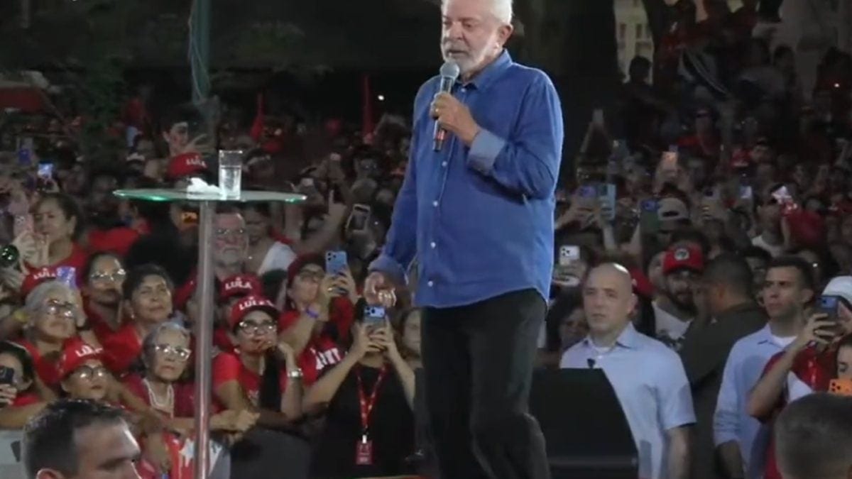 Lula diz em Belém que mulheres “aprendem a tomar toque” desde pequenas