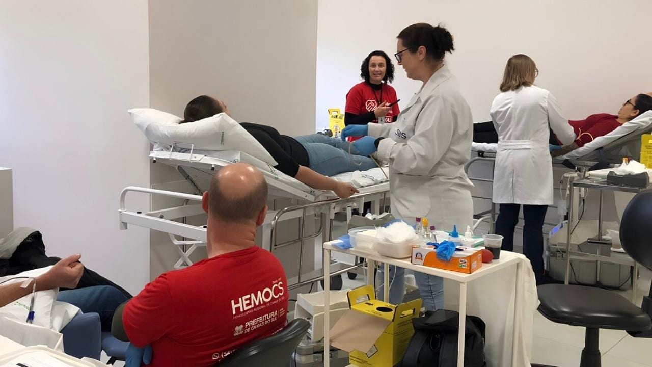 Tacchini Carlos Barbosa terá Dia D de doação de sangue em 16 de setembro