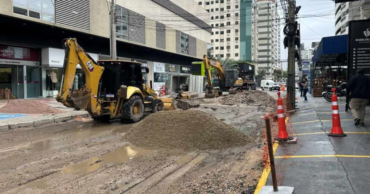 São José instala 70 m de galerias em obra de macrodrenagem