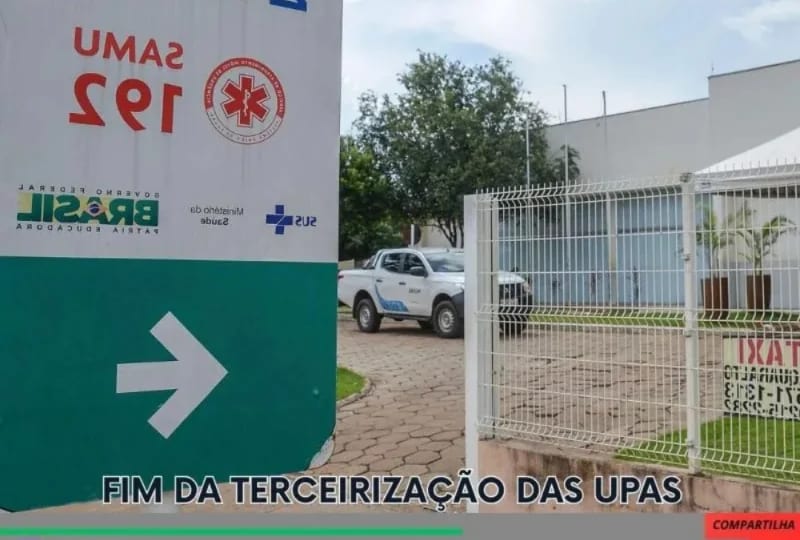 TJTO manda Palmas retomar gestão direta das UPAs Norte e Sul em 45 dias