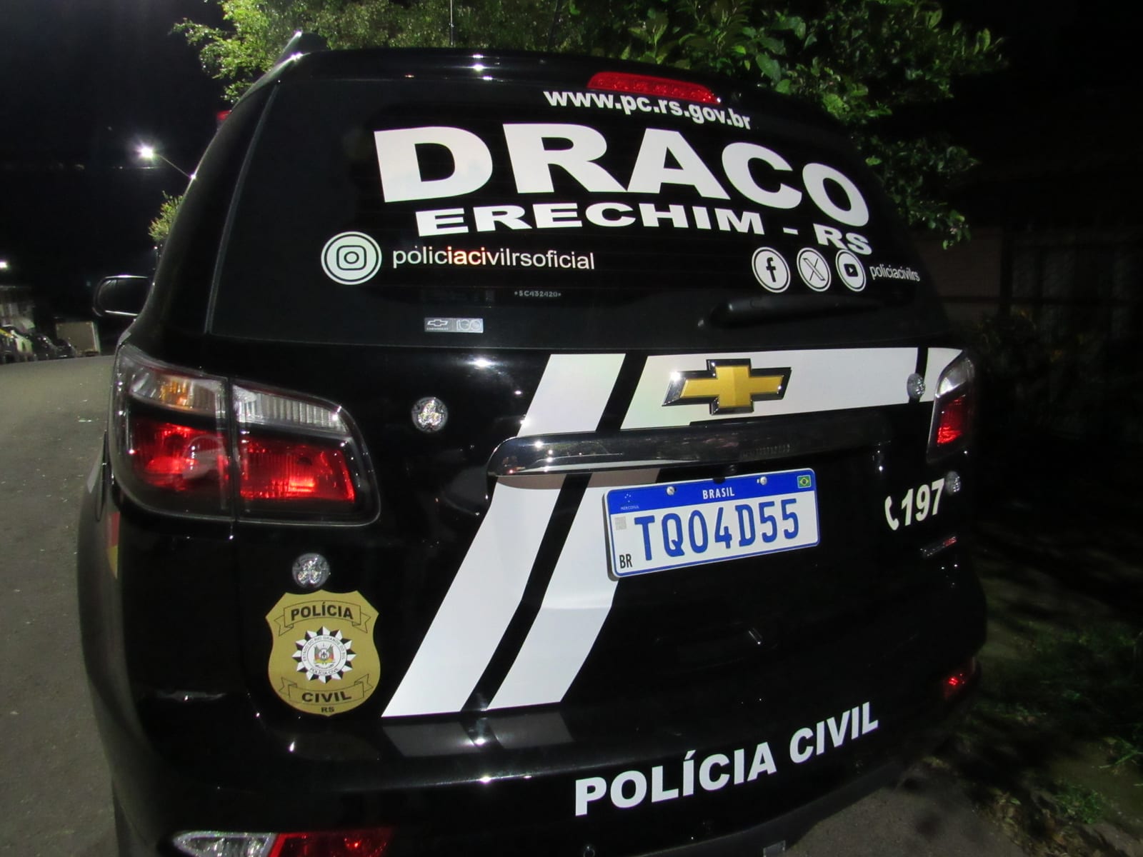 Suspeito de liderar grupo criminoso é preso em Erechim