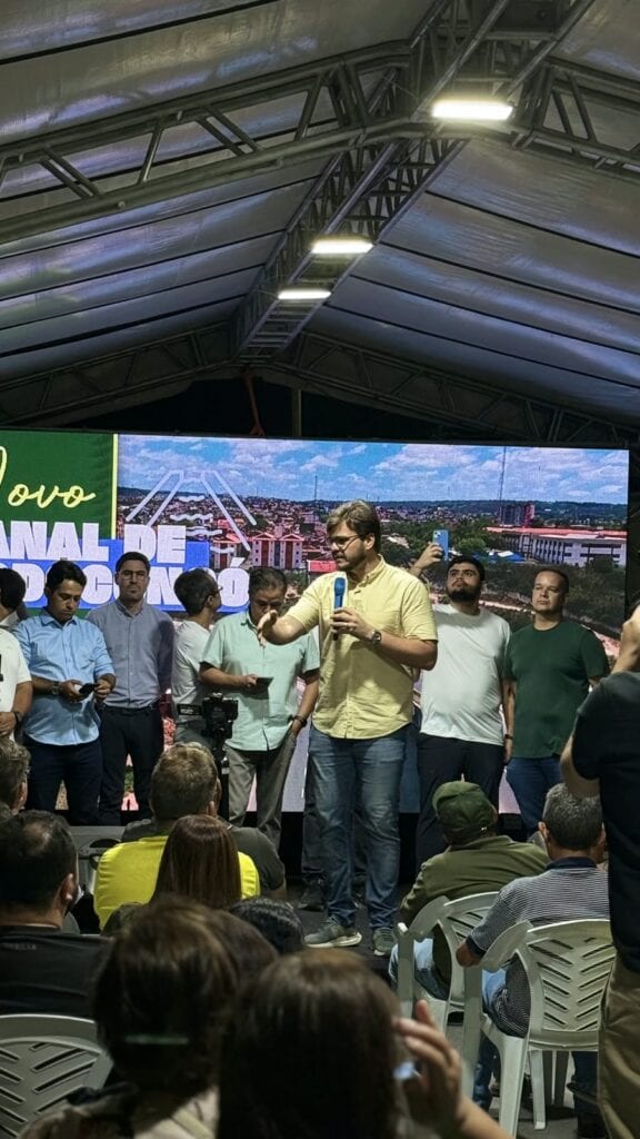 Bruno Cunha Lima entrega 3ª etapa do Canal de Bodocongó em Campina