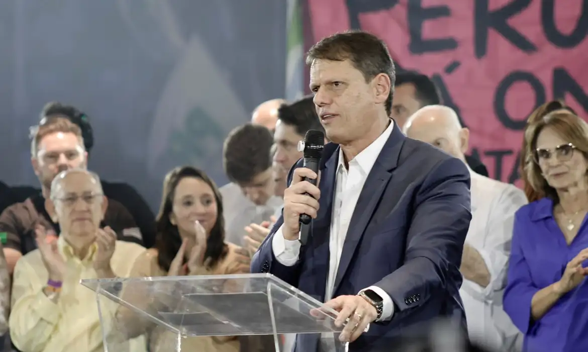 Republicanos lançam Tarcísio de Freitas para reeleição em São Paulo