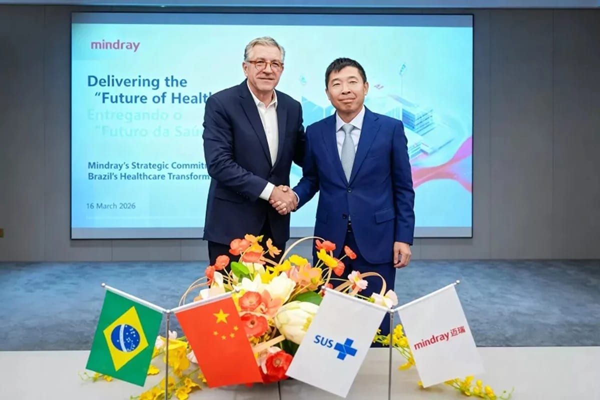 Governo federal pagou R$107 milhões à representante da chinesa Mindray em 2026