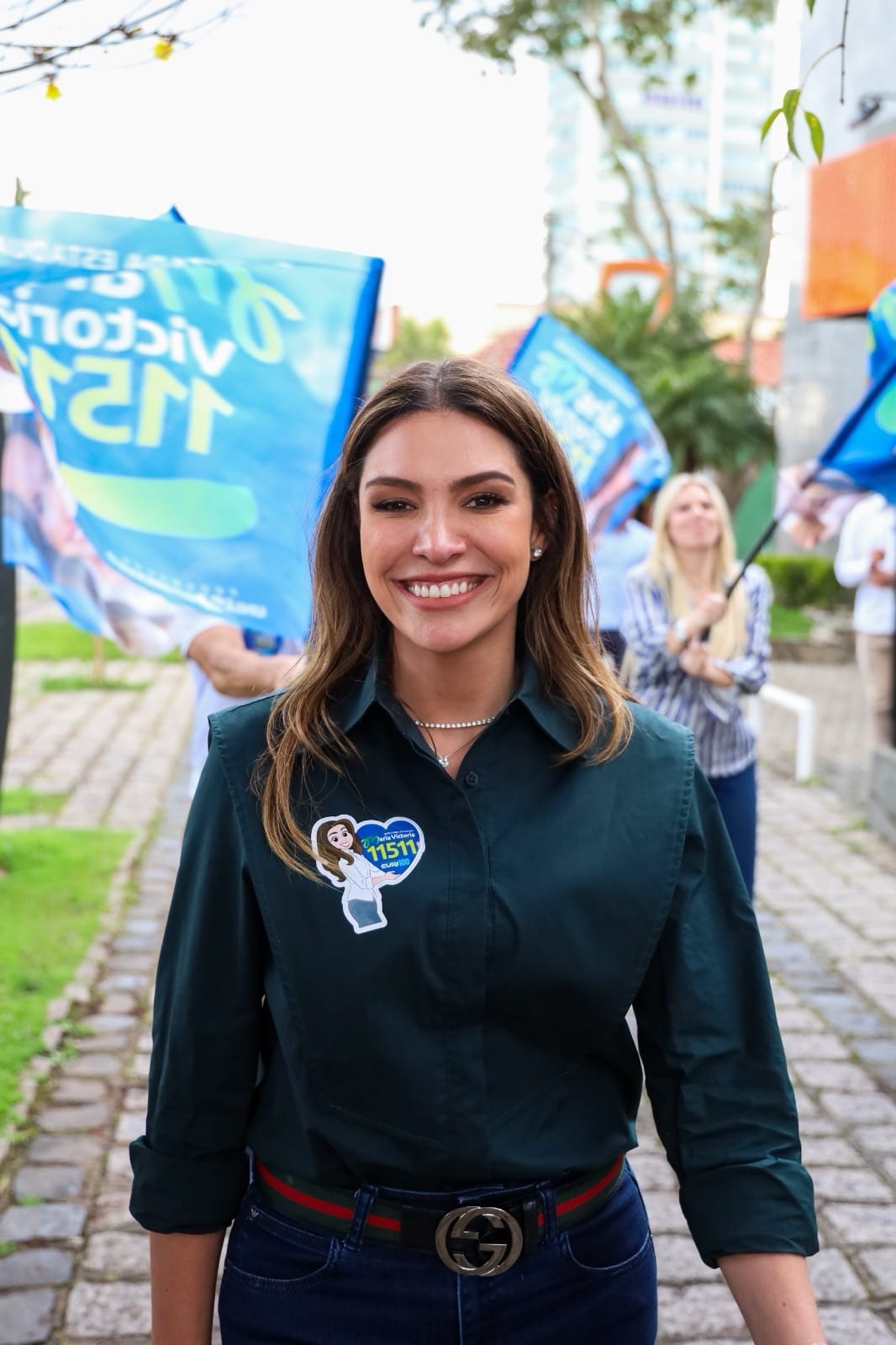 Maria Victoria encerra campanha em Curitiba e Piraquara