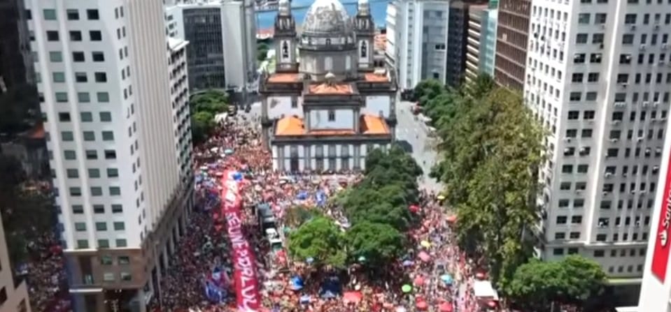 Capitais registram atos pró‑Lula uma semana antes do 2º turno