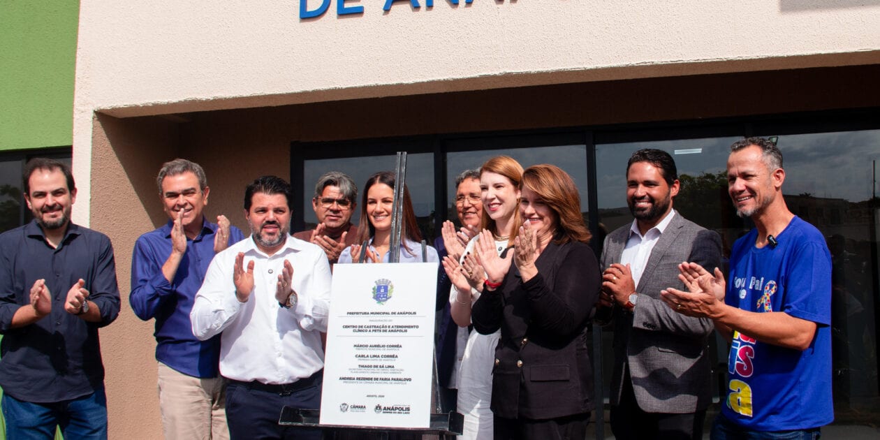 Câmara de Anápolis participa da inauguração do Centro de Castração