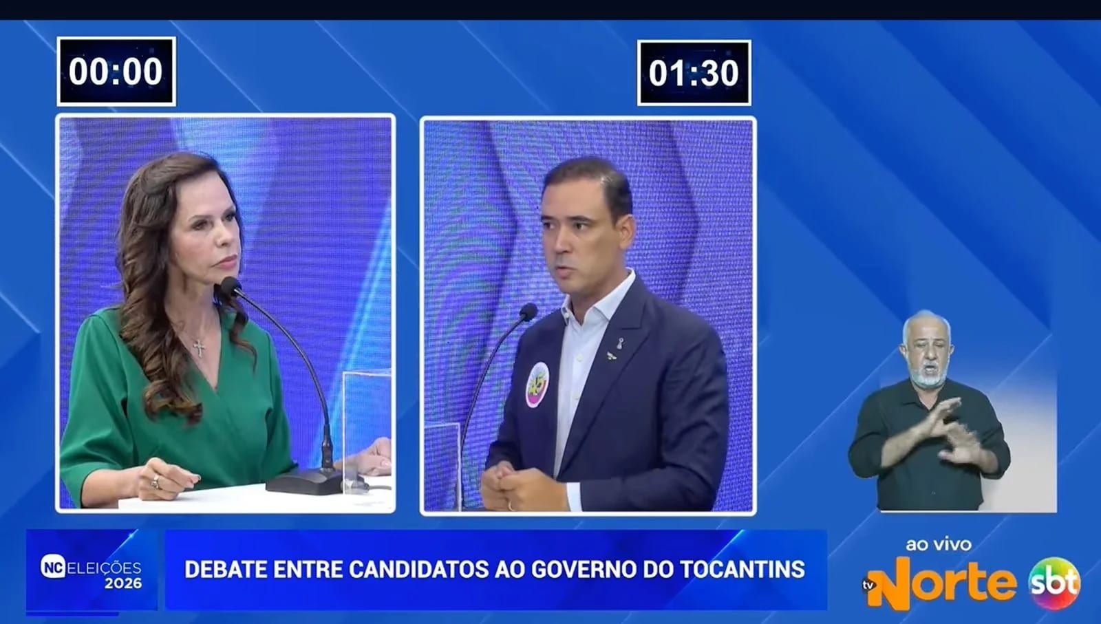 Debate inédito no Tocantins terá Dorinha e Vicentinho com participação dos vices
