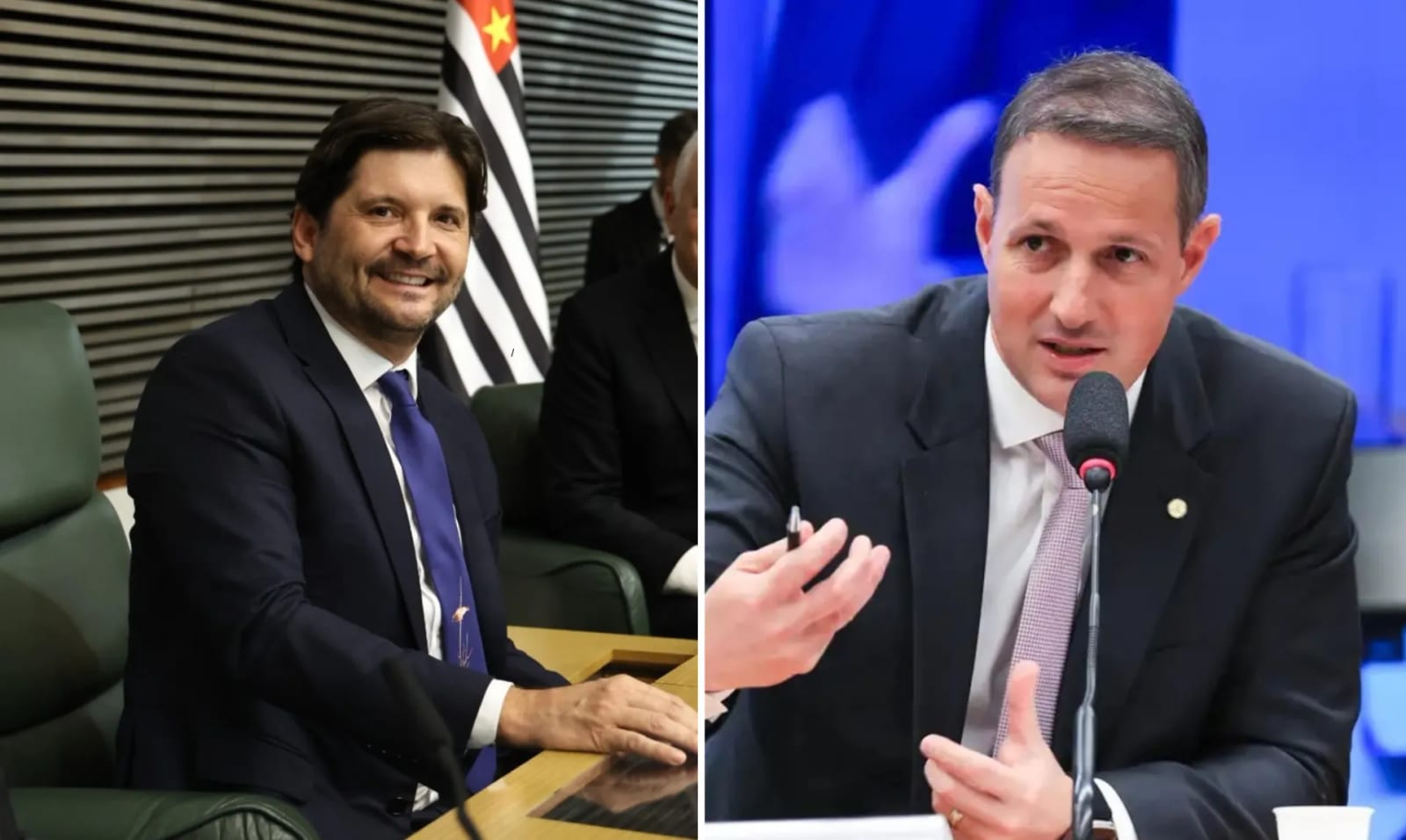 Derrite e André do Prado lideram disputa pelas duas vagas de SP ao Senado