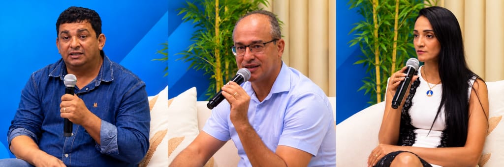 Serra Azul sabatina três candidatos a deputado estadual em Goiânia