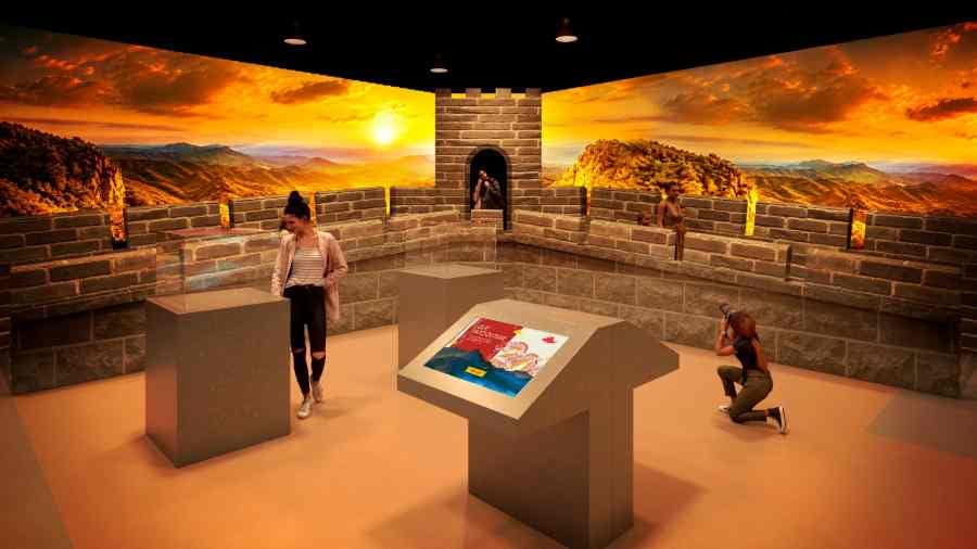 Exposição imersiva e gratuita em Campinas traz história e lendas da grande Muralha da China