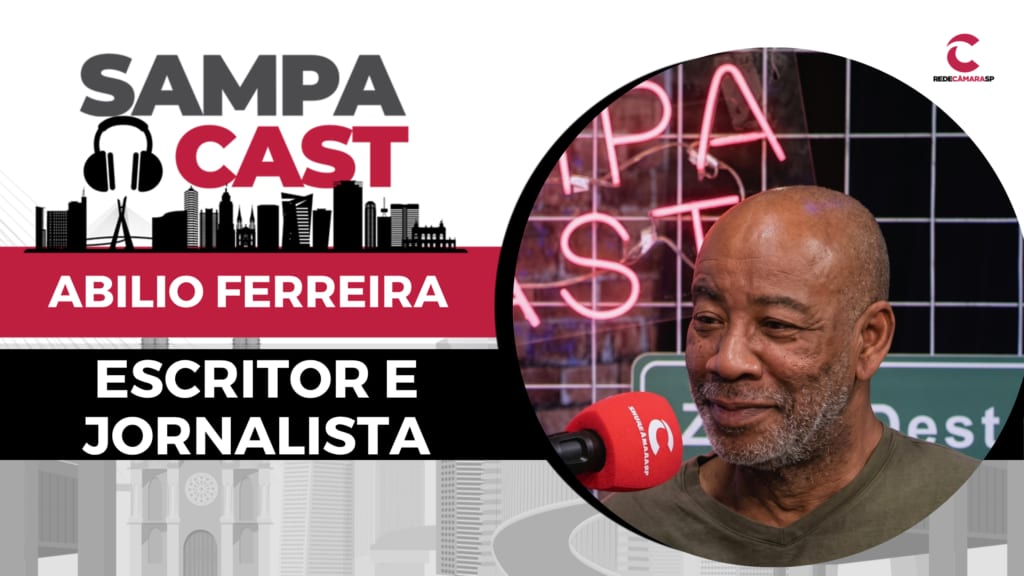 Abílio Ferreira fala sobre literatura negra, cidades e participação popular no Sampa Cast