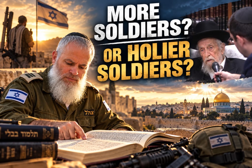 Mundo / Israel / Guerra: Israel precisa de mais soldados ou menos?