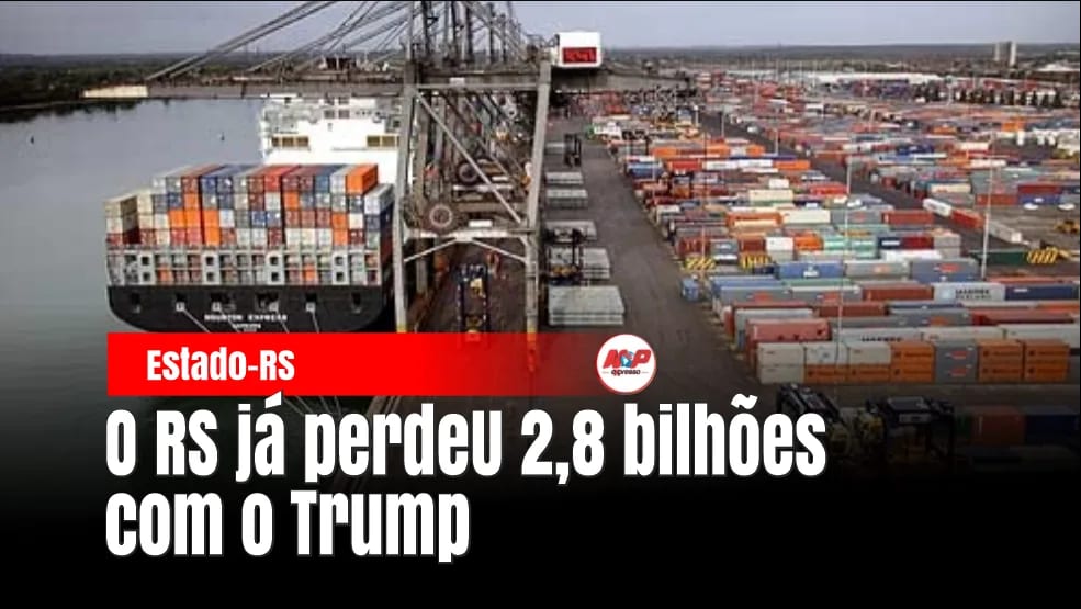 Exportações do RS aos EUA caem 29,1% e somam US$ 1,4 bilhão