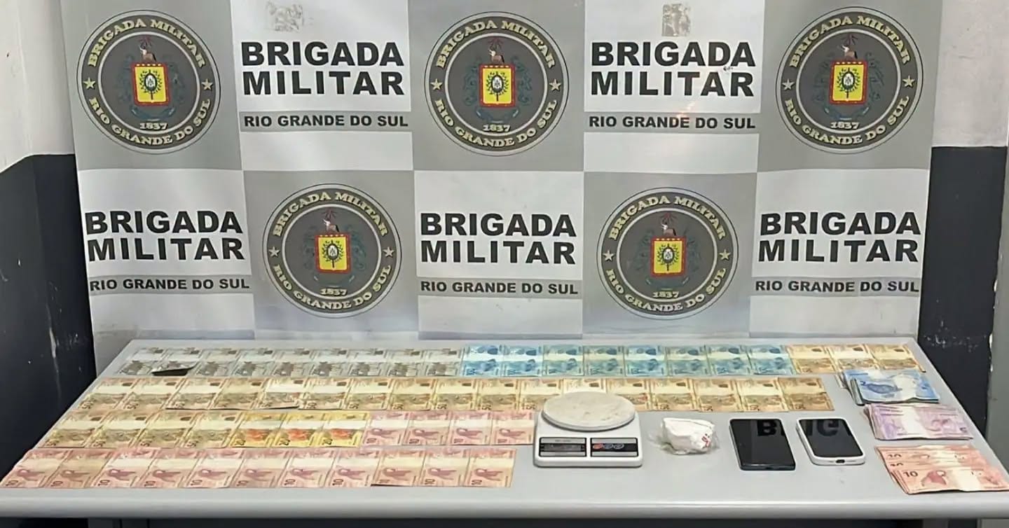 Homem de 27 anos é preso por tráfico de drogas no bairro Presidente Vargas, em Caxias do Sul