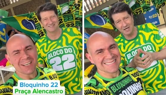 BLOQUINHO 22 – Abilio convoca direita para passeata em apoio a Flávio Bolsonaro no 2º turno neste sábado no Choppão