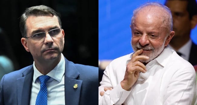 Pesquisa Quaest: Flávio Bolsonaro tem 46% e aparece numericamente à frente de Lula, com 44%