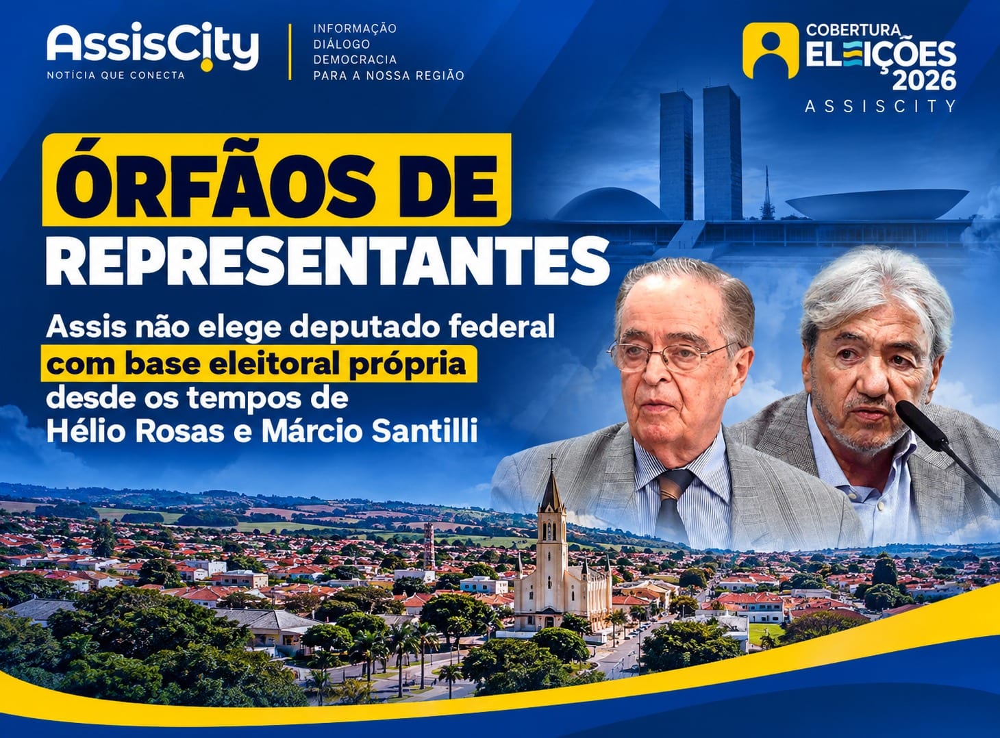 Cachorrão diz que Assis está 30 anos sem deputado com base local