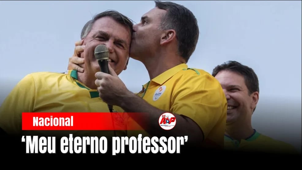 Flávio diz que Jair Bolsonaro não terá cargo