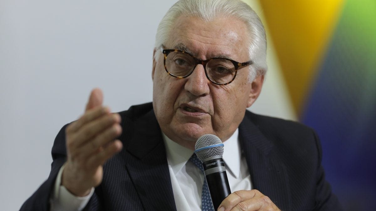 Caiado diz, em 18.ago.2026, que Afif aceita ministério para pequenos negócios