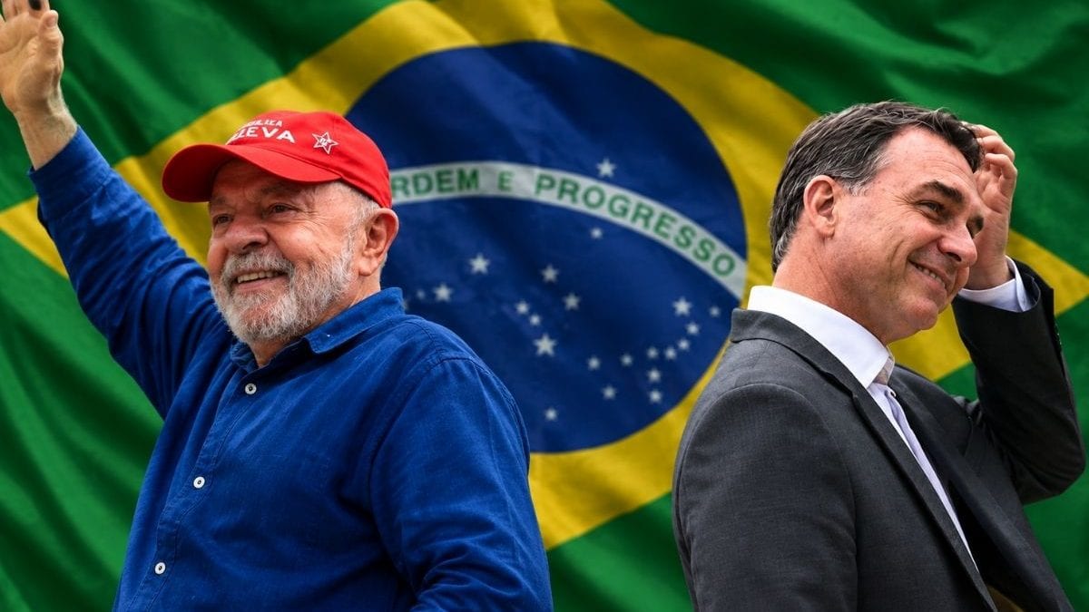 Mapa mostra estados onde Lula e Flávio Bolsonaro venceram na eleição presidencial