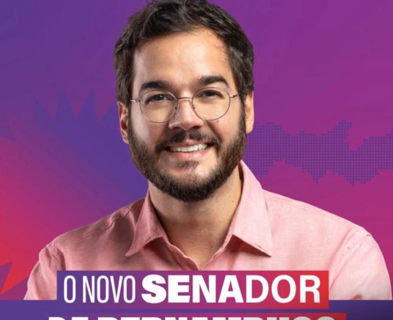 Túlio Gadelha, 38, lança “O Novo Senador de Pernambuco” e aposta na renovação