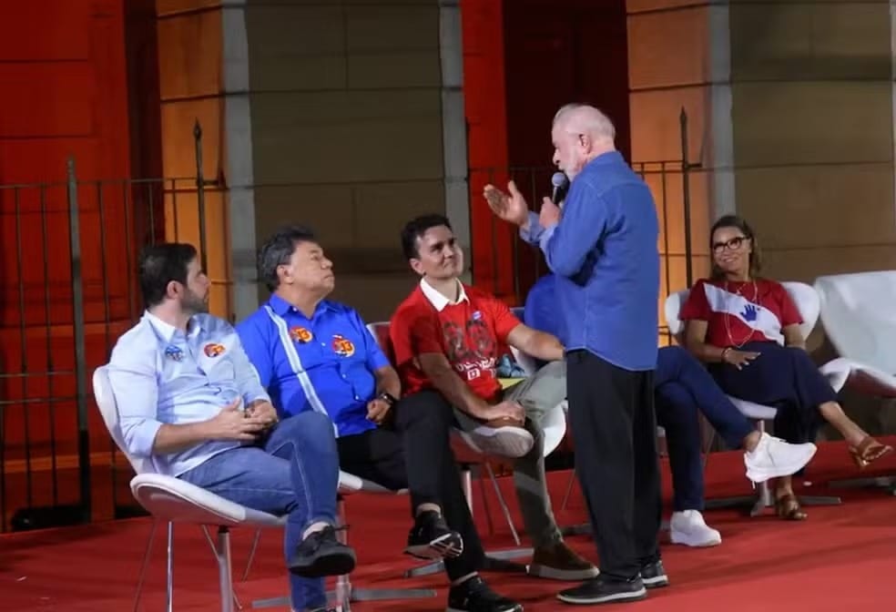 PT do Pará mantém apoio a Helder e Chicão, ignorando Lula
