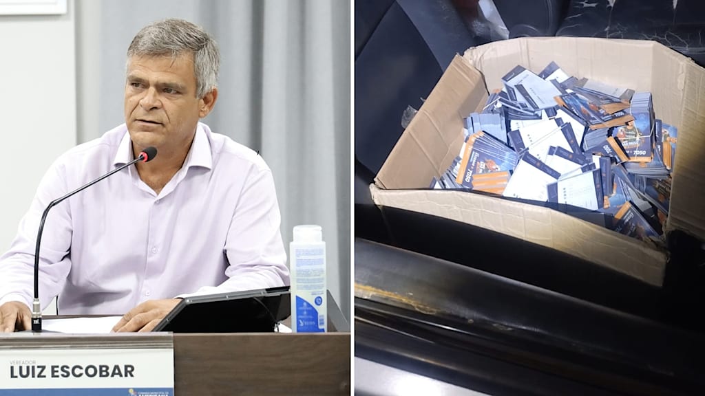 Candidato a deputado federal é detido por jogar santinhos em Americana