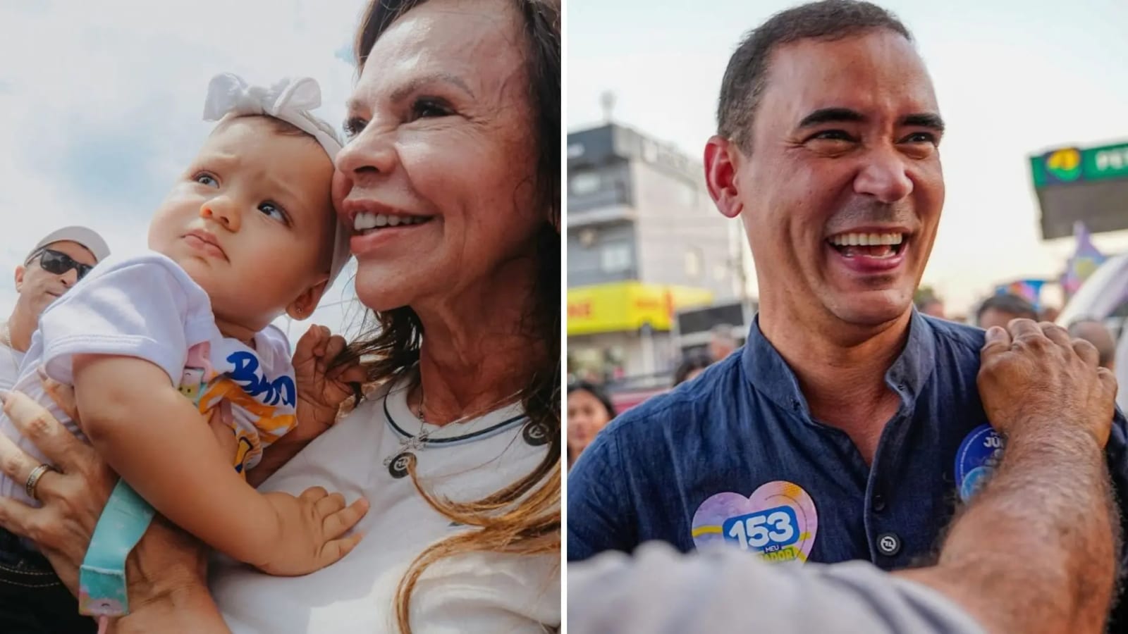 Dorinha e Vicentinho estreiam programas do segundo turno com apoios políticos, críticas e promessas