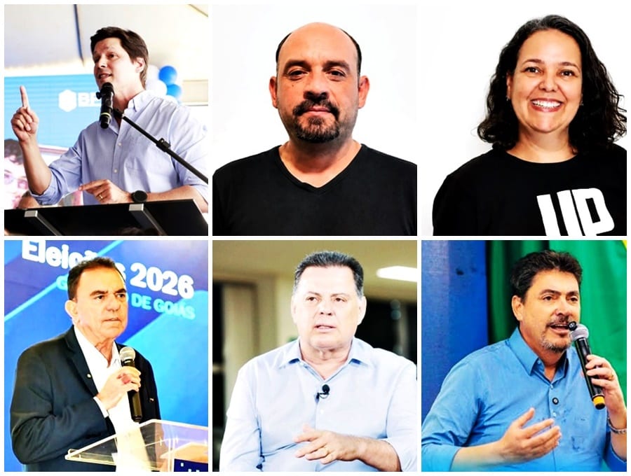 Seis candidatos disputam governo de Goiás; eleição é neste domingo (4)