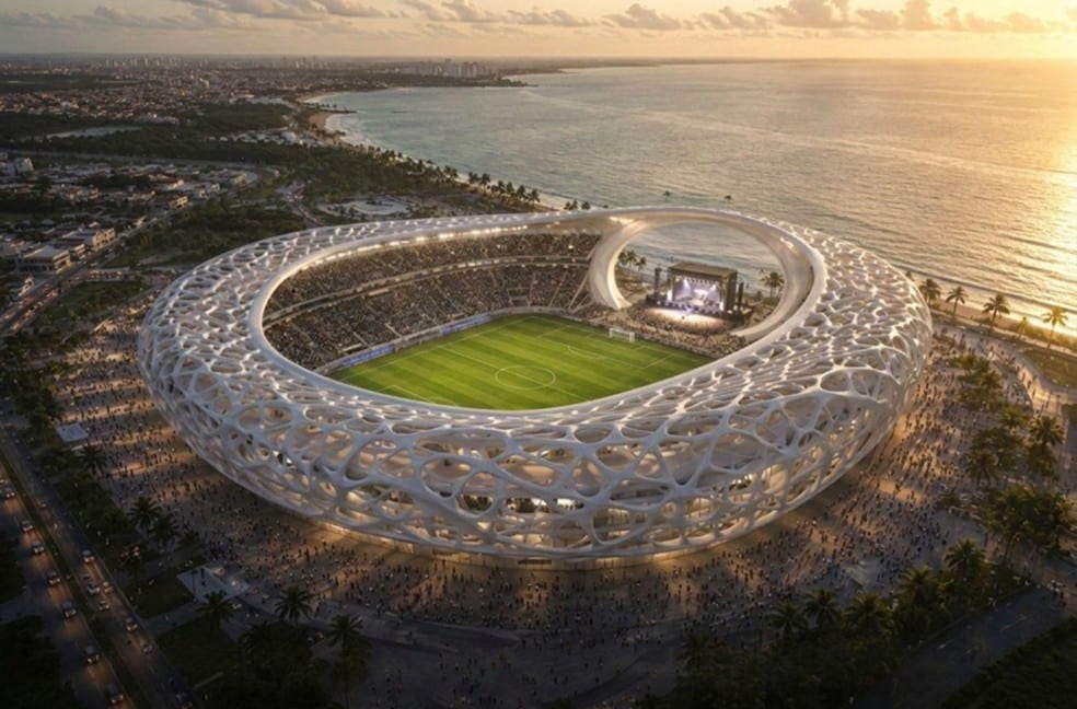 Prefeitura de Maceió lança projeto de estádio para 30 mil pessoas: saiba os detalhes.