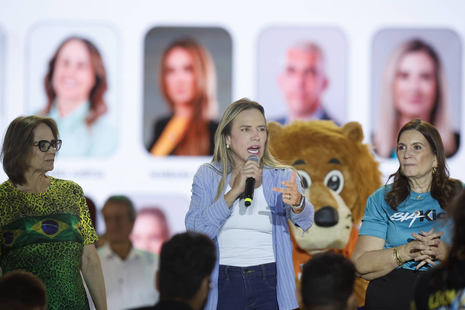 Celina Leão faltou ao debate da Globo nesta terça (29)