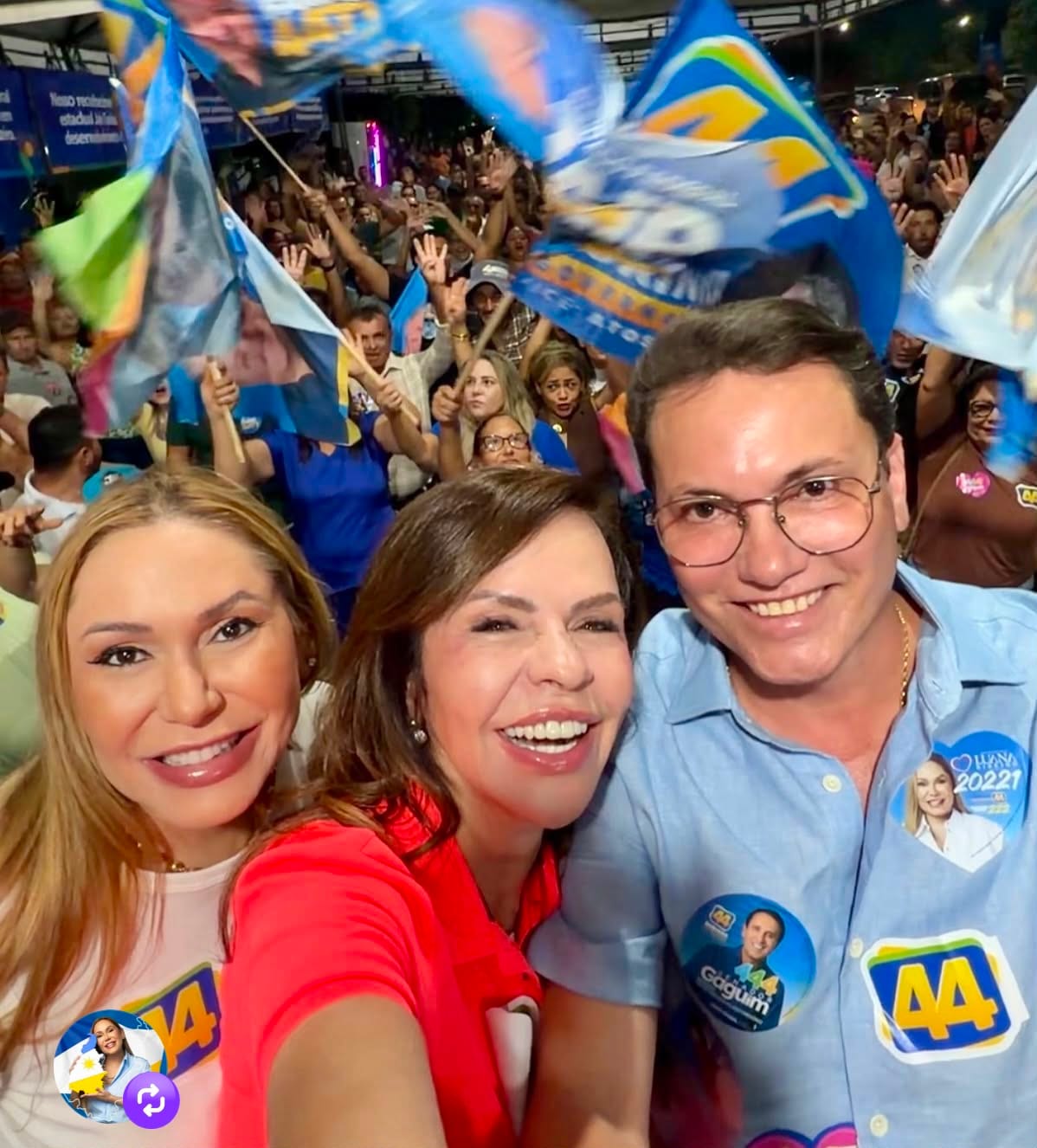Luana Ribeiro reforça compromisso com Pequizeiro em evento local